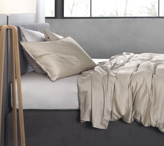 ZoHome Satinado Bettbezug - Litsjumeaux - 240x200/220 cm - Forest Sand