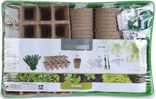 Pro Garden- Grow kit - 68 Stück