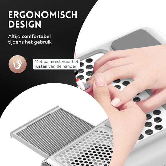 Beeperfect® Nail Dust Collector - Staubabsaugung Maniküre - Nail Dust Collector - Wiederverwendbarer Filter - Geräuschlos im Einsatz - Kabellos und wiederaufladbar