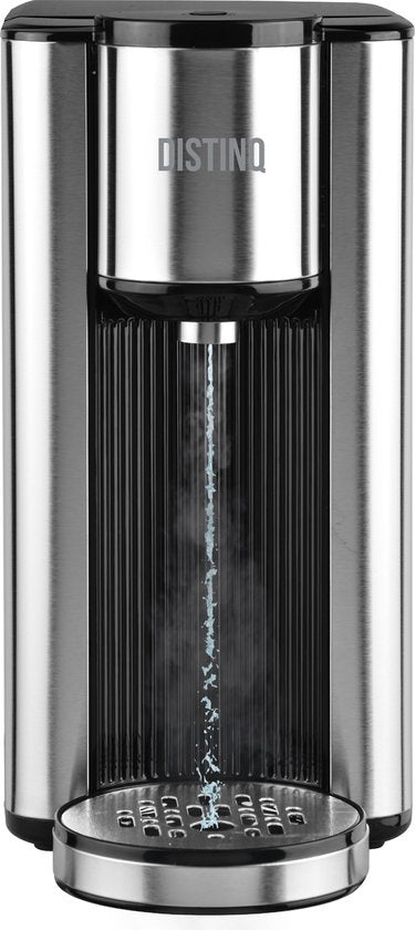 DistinQ Heißwasserspender - Deluxe-Wasserkocher - 2,5 Liter - Heißwasserhahn mit abnehmbarem Reservoir - Wasserkocher