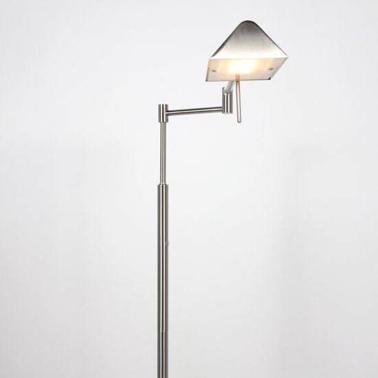 Stehlampe GlowGo 4603ST – Dreh- und neigbar, Stahl, kabellose LED-Beleuchtung mit Akku, Mexlite
