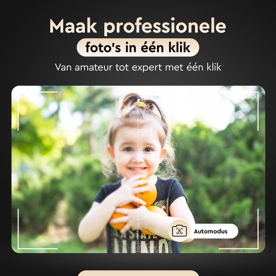 K&L Digitalkamera 5K - 64MP - 6X optischer Zoom - Fotokamera - Kompaktkamera - Vlog-Kamera - Ideal für Einsteiger - Inklusive 64GB - NL Software
