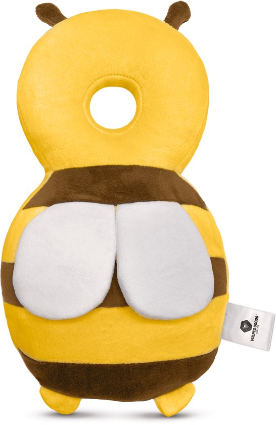 Vulpes Goods® BabyCare - Baby Kopfkissen - Baby Sicherheitskissen - Sturzrucksack - 3D Atmungsaktiv - Sicheres Laufen lernen - At