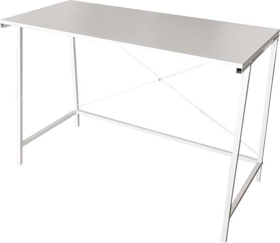 Schreibtisch Sturdy - Laptoptisch - Computertisch - Industrie - weiß