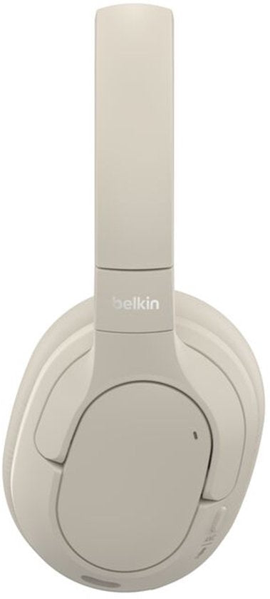 Belkin AUD008HQSA Kopfhörer/Headset Kopfhörer Wireless Headband Anruf/Musik USB Typ-C Bluetooth Sand