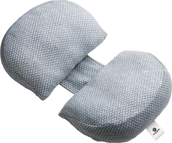 Vulpes Goods® BabyCare - Schwangerschaftskissen - Seitenschläferkissen - 3-in-1 - verstellbar - Körperkissen / Körperkissen / Stillkissen - einzigartiges W-förmiges Design