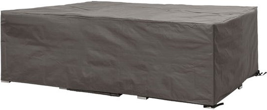 Perel Outdoor-Abdeckung für Garten-Set, grau, rechteckig, 280 cm x 230 cm x 80 cm