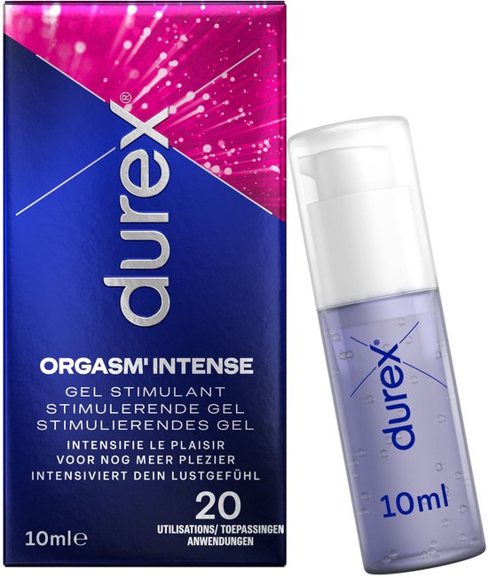 Durex - Intense Orgasm Gel - 10 ml - Stimulierendes Gel, verstärkter Orgasmus