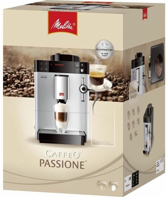 Melitta Caffeo Passione F54/0-100 - Espressomaschine - Silber
