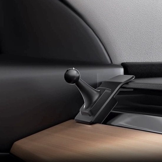 Celly MagSafe-Handyhalterung – Für Tesla Model X, Y, 3 und S – Befestigung an Lüftungsgitter/Monitor – um 360° drehbar