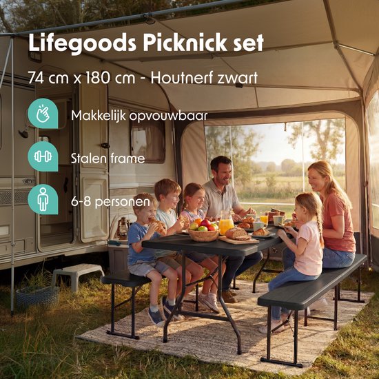 LifeGoods Picknick-Set
