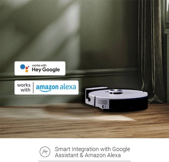 EZVIZ Staubsauger- und Wischroboter - RE5 Plus - App-Steuerung - Selbstreinigung - Wischen und Saugen