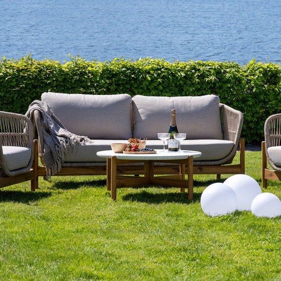 House Nordic Terracina Lounge Sofa Akazie/Beige