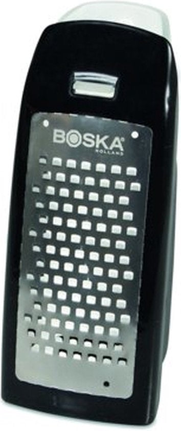 Boska Easy Reibe - Tischreibe - Edelstahl - Schwarz - Mit Auffangschale