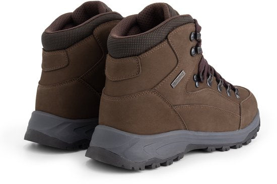 Travelin' Glesborg Men - Halbhohe Wanderschuhe - Wasserdicht - Braun - Größe 44