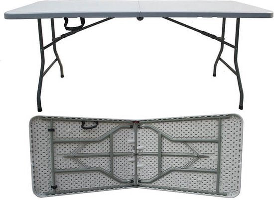 Westerhold Garten Klapptisch - Campingtisch - Zusammenklappbar - 12KG -180x75x74cm