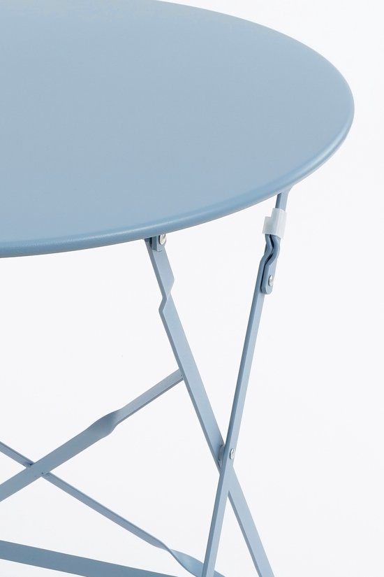 Mica Decorations Laurence Bistro Set - 3er Set - Metall - Hellblau