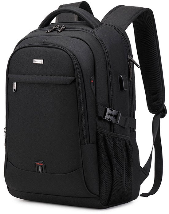 Geräumiger Laptop-Rucksack für Arbeit, Schule und Reisen mit USB-Ladeanschluss