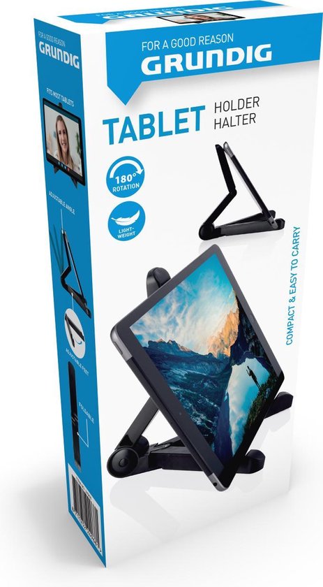 Grundig Tablet-Halterung - klappbar - verstellbar - rutschfest