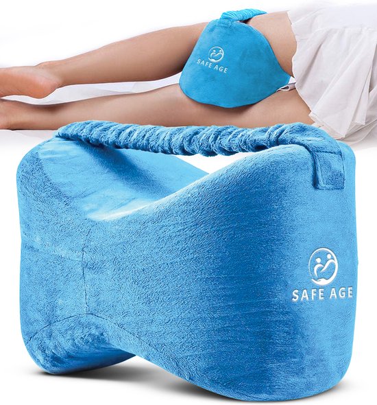 Safelife Kniekissen orthopädisch - Beinkissen für Seitenschläfer - Seitenschläferkissen - Kniekissen für Seitenschläfer - Kniekissen - Seitenschläferkissen für Erwachsene