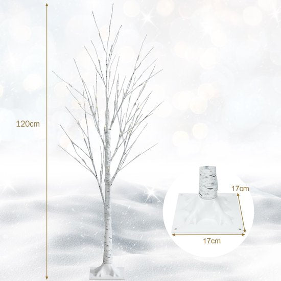 Coast 120 cm Beleuchteter Weihnachtsbaum MIT 48 warmweißen LED-Lichtern