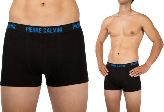 Pierre Calvini - Herren Boxershorts - Herrenunterwäsche - 12 Stück - Größe L - Klassische Farben - Boxershorts Short Pipe
