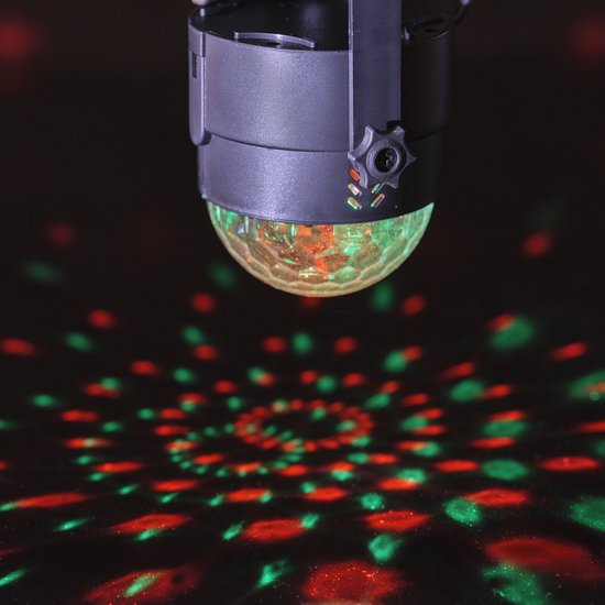 Denver Rotating Disco Light - LED - Discokugel - Musikgesteuert - Fernbedienung - Erwachsene / Kinder - LDB318
