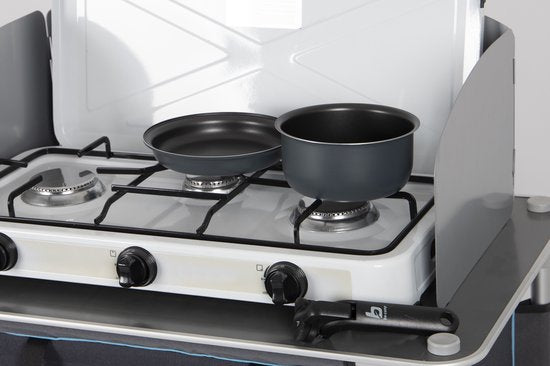Bo-Camp - Topf- und Pfannenset - Trekking - 5-teilig - Aluminium