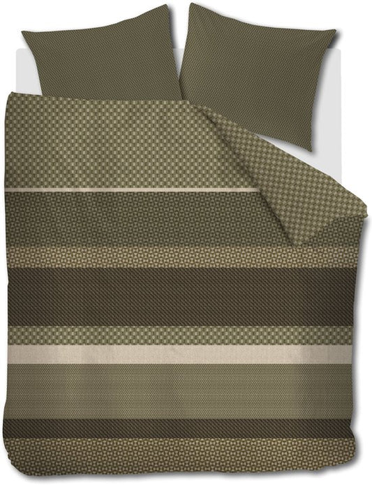 Beddinghouse Fera Bettbezug – Doppelbett – 200 x 200/220 cm – Grün