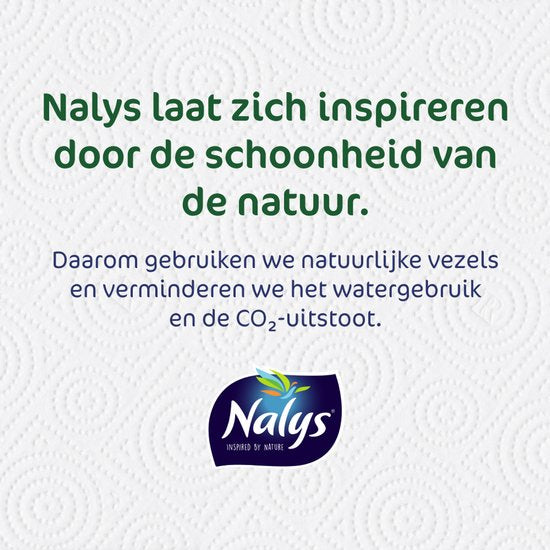 Nalys Xtra Power Küchenpapier - 18 Rollen - Extra stark - Vorteilspackung