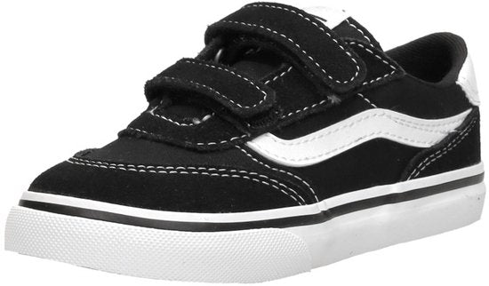 Vans Brooklyn LS V SUEDE/CANVAS SCHWARZ/WEISS Unisex-Sneaker – SCHWARZ/WEISS