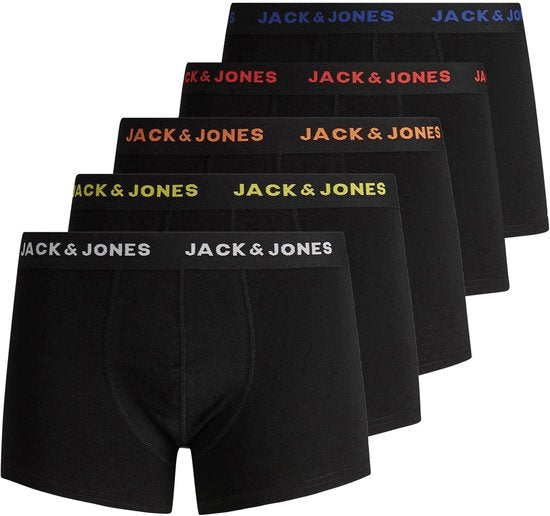JACK&JONES JACBLACK FRIDAY TRUNKS 5er-Pack LN Herren-Unterhosen – Größe L