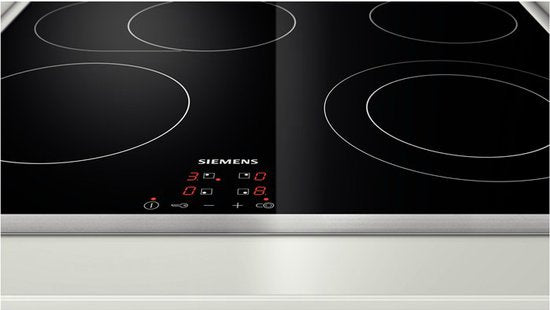 Siemens iQ300 Ceran-Kochfeld - 60 cm - TouchControl - Flächenbündiger Rahmen