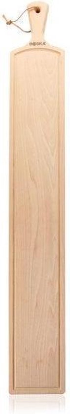 Boska Servierbrett Amigo XXL - Borrelplank - Buchenholz - Braun - 81,5 cm lang