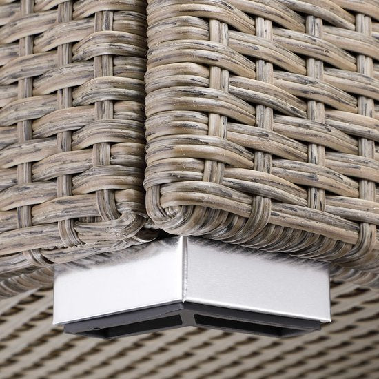 Casa Kissenbox - Gartenbox - Kissenaufbewahrungsbox - Creme - 75x75x70cm