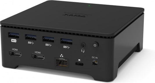 Port Designs 901908-W-EU Notebook-Dock & Port-Replikator Kabelgebundener USB 3.2 Gen 1 (3.1 Gen 1) Typ-A Schwarz
