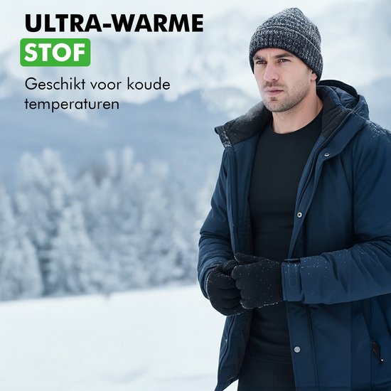 Travelhawk Thermokleidung – Thermokleidung für Damen und Herren – Thermounterwäsche für Damen und Herren – Schwarz – L