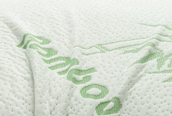 H&C Bamboo Memory Foam Pillow - Antibakteriell - Anti-Hausstaubmilben - Für Seitenschläfer