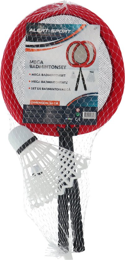 Basic Jumbo Badminton Set 4-tlg.