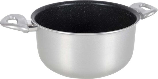 Gimex Pfannenset - Induktion - Silber - 9-teilig