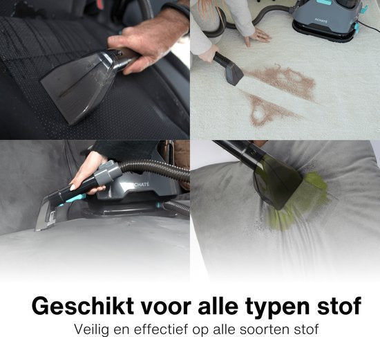 Achaté Leistungsstarker Teppichreiniger - Fleckenreiniger - Möbelreiniger - Matratzenreiniger - Sofareiniger - Sitzreiniger - Bodenreiniger - Reinigungsmaschine