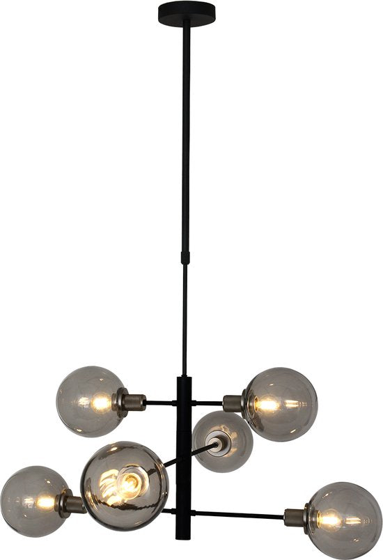 Steinhauer Constellation Pendelleuchte - Schwarz