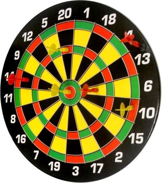 Magnetische Dartscheibe Familie