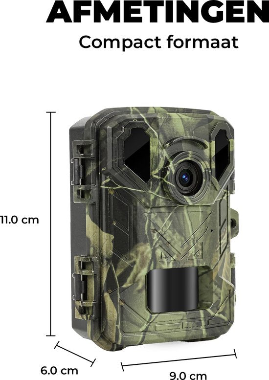 Denver Wildkamera mit Nachtsicht - 4K Ultra HD - 50MP - LCD-Bildschirm - wasserdicht - WCS5023