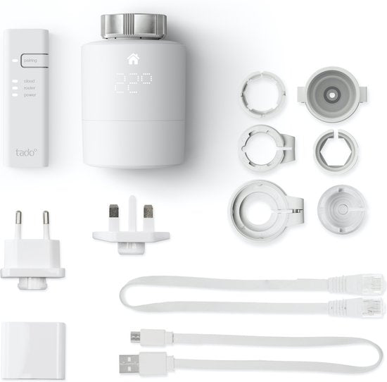 Tado Starter Kit - Intelligenter Heizkörperthermostat V3+