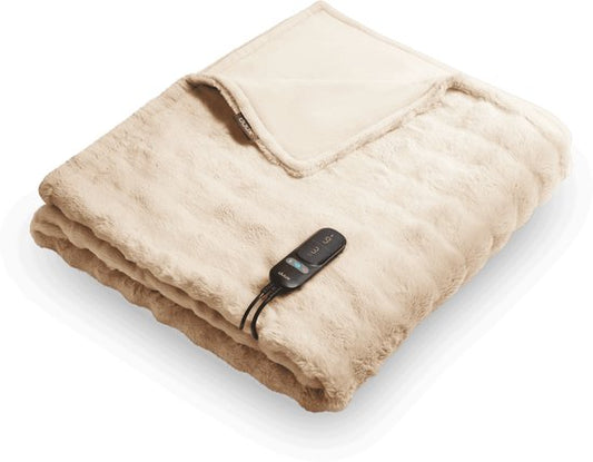 Duux Yentl Bubble Electric Wärmedecke 200x200 cm - 9 Einstellungen - Beige