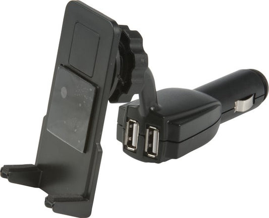 All Ride Phone Holder Car mit Autoladegerät - Autoladegerät mit 2 USB-Anschlüssen - Universal Phone Stand