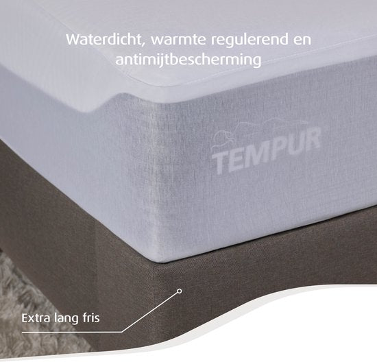 Matratzenschoner - 140 x 210 x 25 cm - Wasserdicht - Kühlend - Anti Hausstaubmilbe - Anti Allergie - Kühlend TENCEL