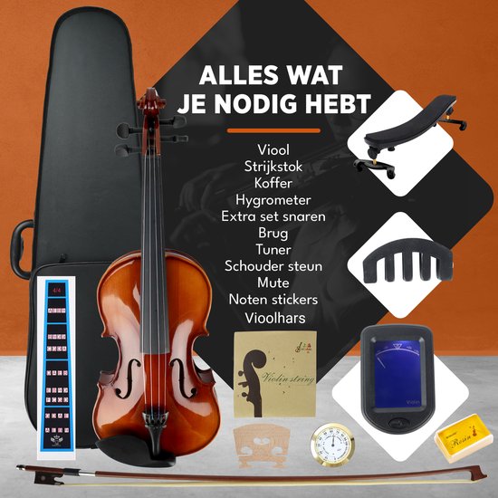 Finesse Violin Starter Set - Modell Paris - inkl. Etui