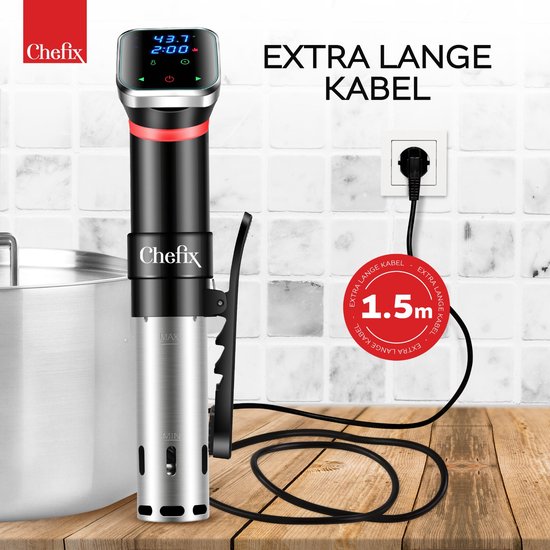 VAIVE Sous Vide Stick - Inklusive Wi-Fi und App - Smarter Slowcooker - Cooking Cooker